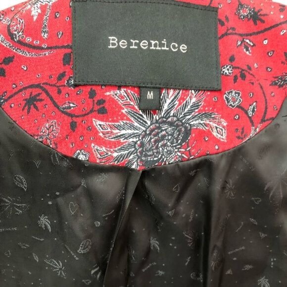 Anthropologie Berenice Piped Floral Button Up Luxe Blazer | Medium - Picture 9 of 12